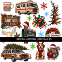 National Lampoons Torn Pages UV DTF Decal sheets 7 Designs available