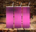 Black Dot Pattern UV DTF tumbler wraps