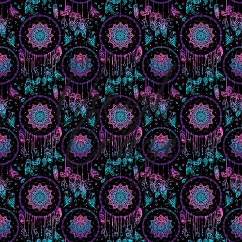 Neon Dreamcatcher - Adhesive Vinyl Sheets