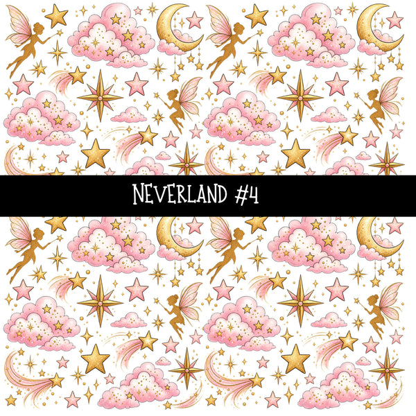 Neverland Torn Pages UV DTF Decal sheets 5 Designs available