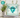 Turquoise Western - UV DTF Glass Block Decal - 6.5 inches