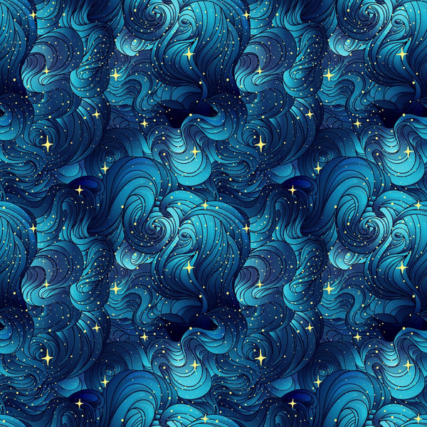 Hand Drawn Night Sky - Adhesive Vinyl Sheets