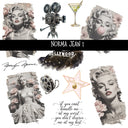 Norma Jean UV DTF Decal sheets 3 design sheets available