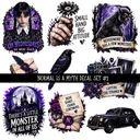 Normal is a Myth decal set UV DTF Decal sheets 6 Designs available