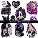 Normal is a Myth decal set UV DTF Decal sheets 6 Designs available