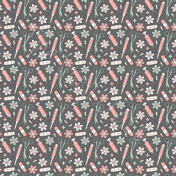 Nurse Life Boho - Adhesive Vinyl Wrap - 11 Design options