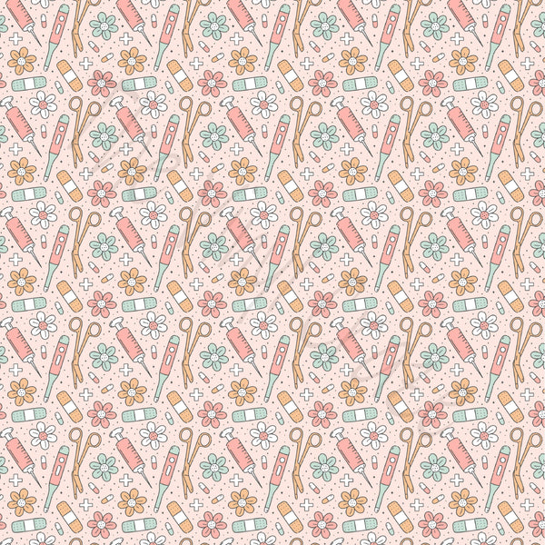 Nurse Life Boho - Adhesive Vinyl Wrap - 11 Design options