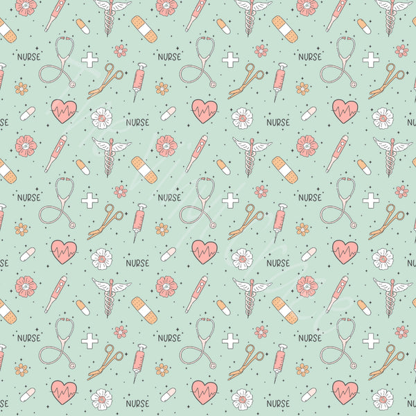 Nurse Life Boho - Adhesive Vinyl Wrap - 11 Design options