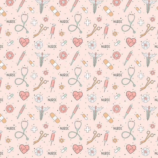Nurse Life Boho - Adhesive Vinyl Wrap - 11 Design options