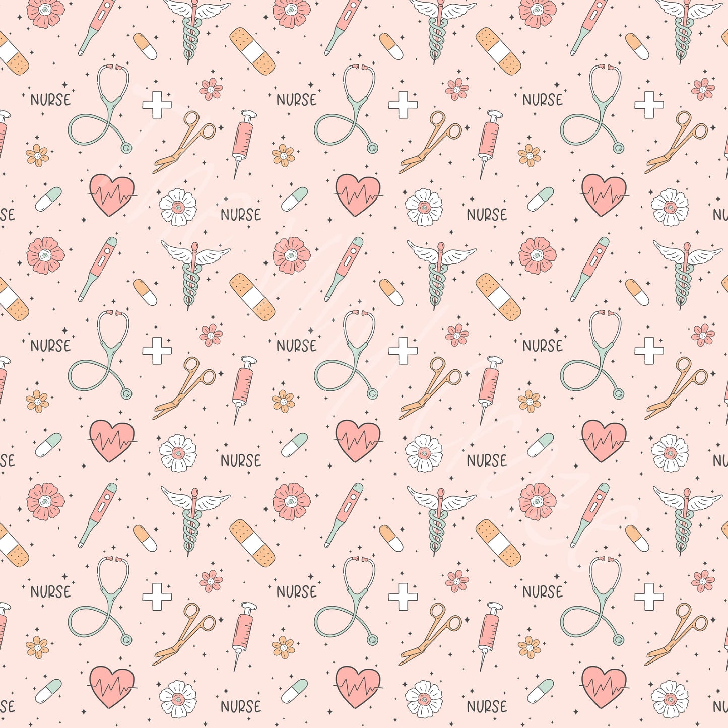 Nurse Life Boho - Adhesive Vinyl Wrap - 11 Design options