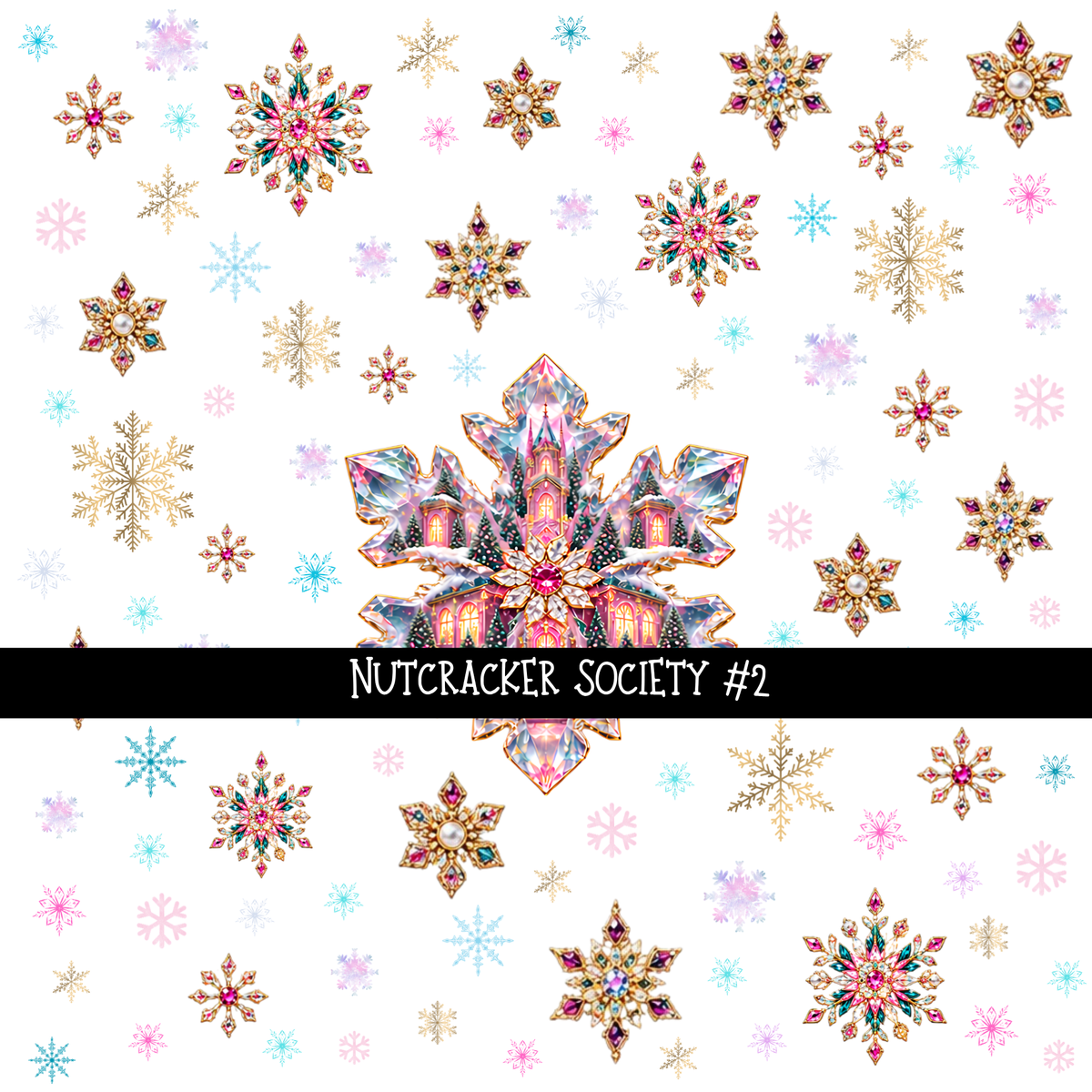 Nutcracker society - UV DTF Decal sheets