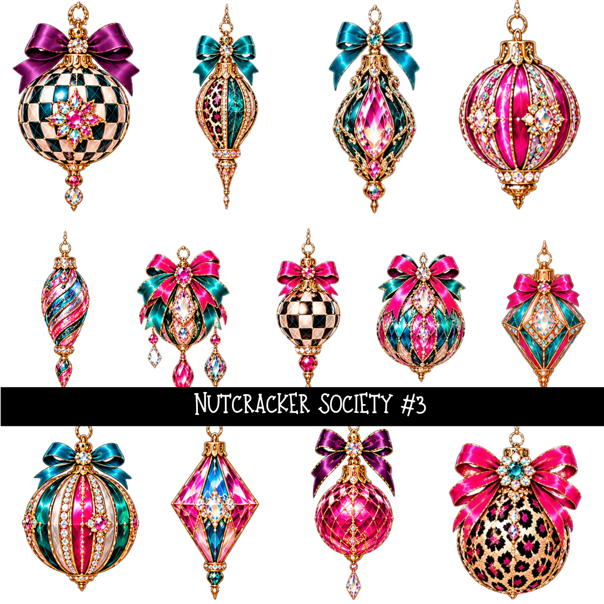 Nutcracker society - UV DTF Decal sheets