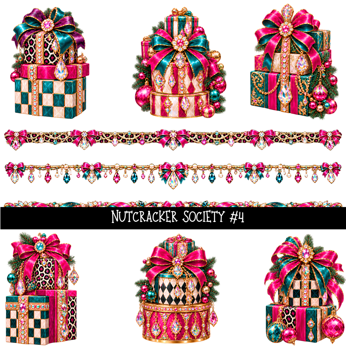 Nutcracker society - UV DTF Decal sheets