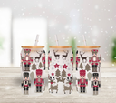 Nutcrackers - UV DTF 16oz Libbey wrap