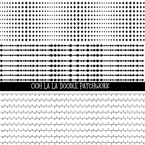 Ooh La La Doodle Patchwork Set