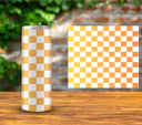 Checker - UV DTF Tumbler wrap - 15 color options