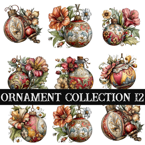 Ornament Collection UV DTF Decal Sheets 16 Design sheets