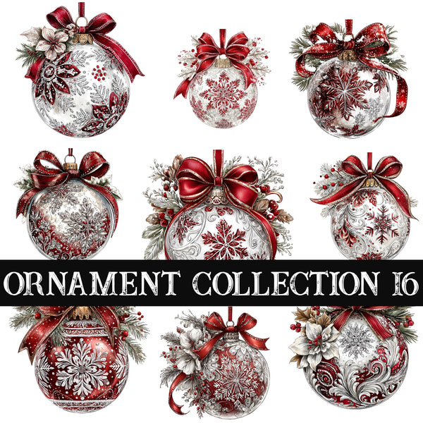 Ornament Collection UV DTF Decal Sheets 16 Design sheets
