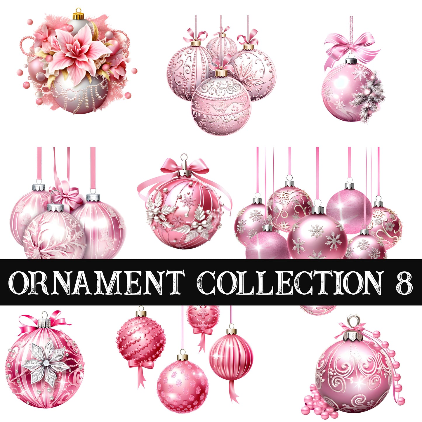 Ornament Collection UV DTF Decal Sheets 16 Design sheets