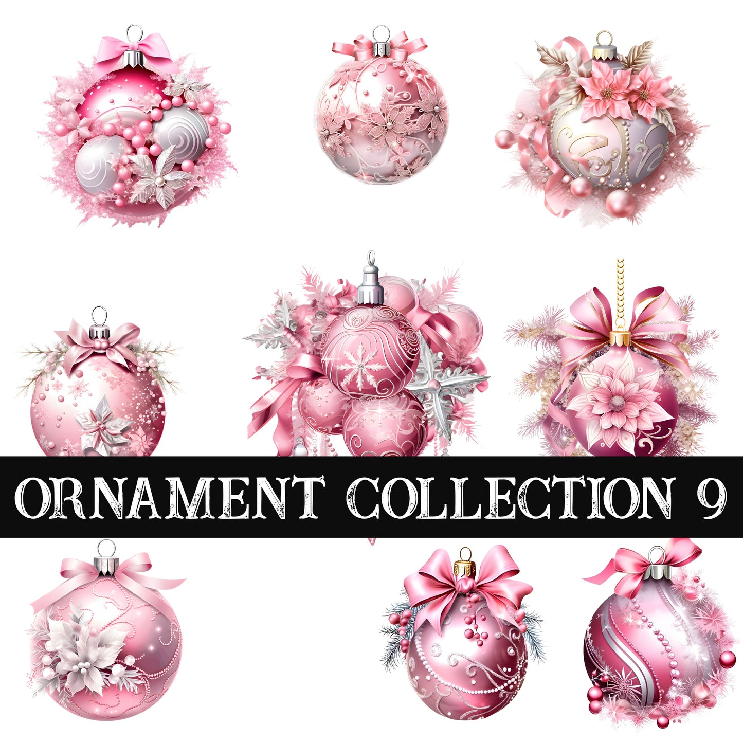 Ornament Collection UV DTF Decal Sheets 16 Design sheets