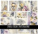 Paris Bear Patchwork Set