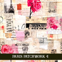 Paris Patchwork collection- 12x12 vinyl sheets 14 designs available