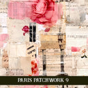 Paris Patchwork collection- 12x12 vinyl sheets 14 designs available