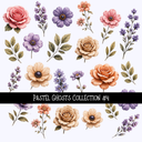 Pastel Ghosts Collection - UV DTF Decal sheet (4 varriants)