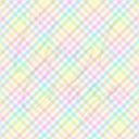 Pastel Rainbow Plaid - Adhesive Vinyl Sheets