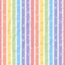 Pastel Stripes and Butterflies - Adhesive Vinyl Sheets