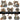Patchwork Ghost UV DTF Decal sheets