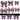 Patriotic bows UV DTF Decal sheets