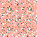 Peach Florals - Adhesive Vinyl Sheets