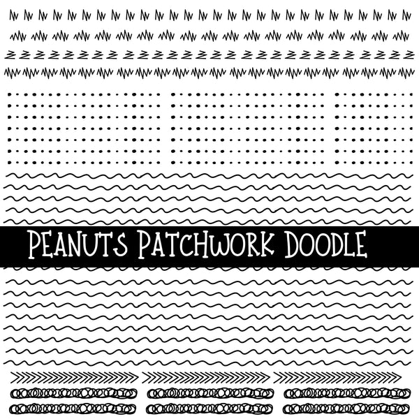 Peanuts Doodle Patchwork Set