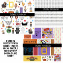 Friends Doodle Patchwork Set