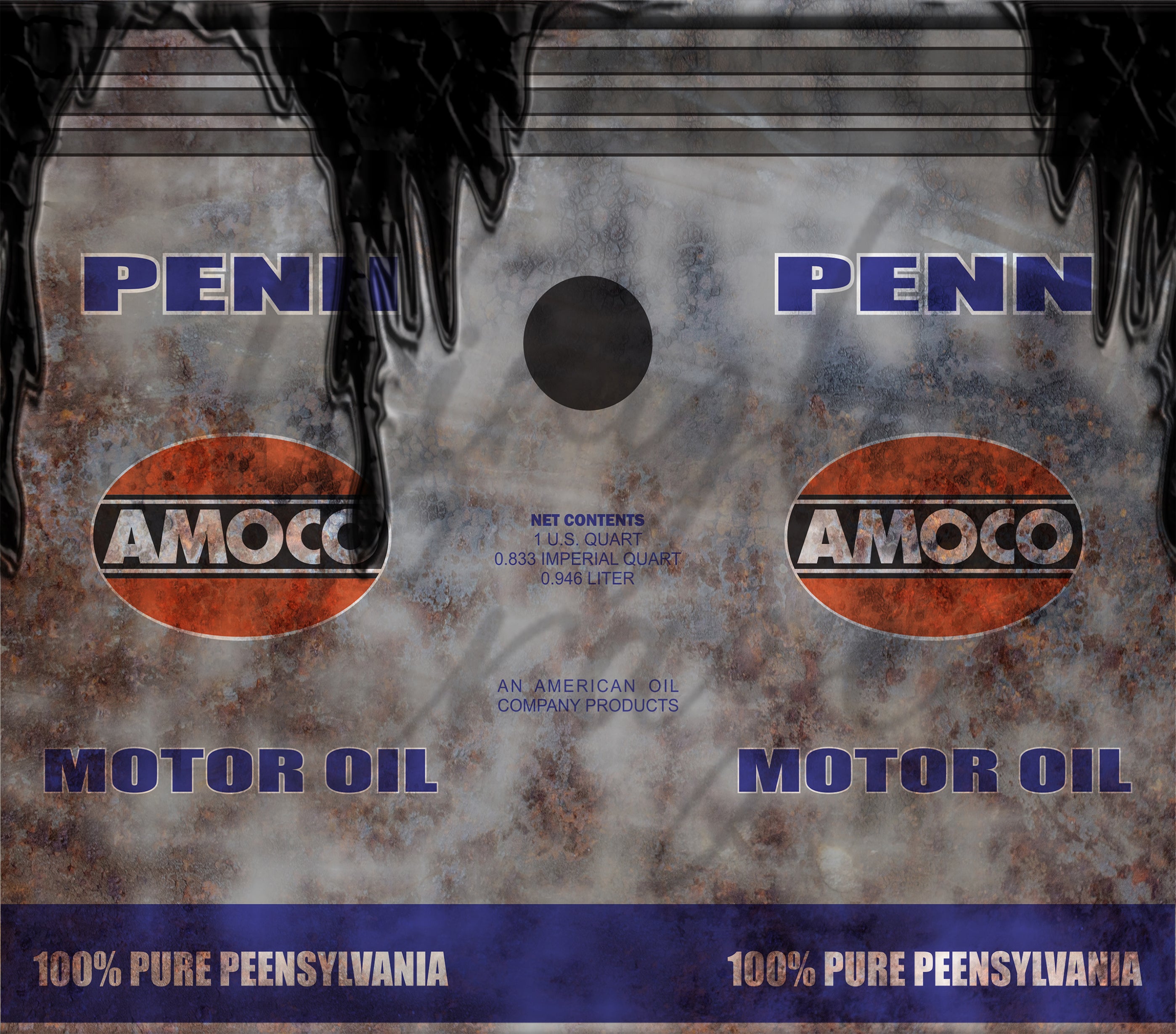 Penn Amoco - Adhesive Vinyl Wrap – 3D Undercover