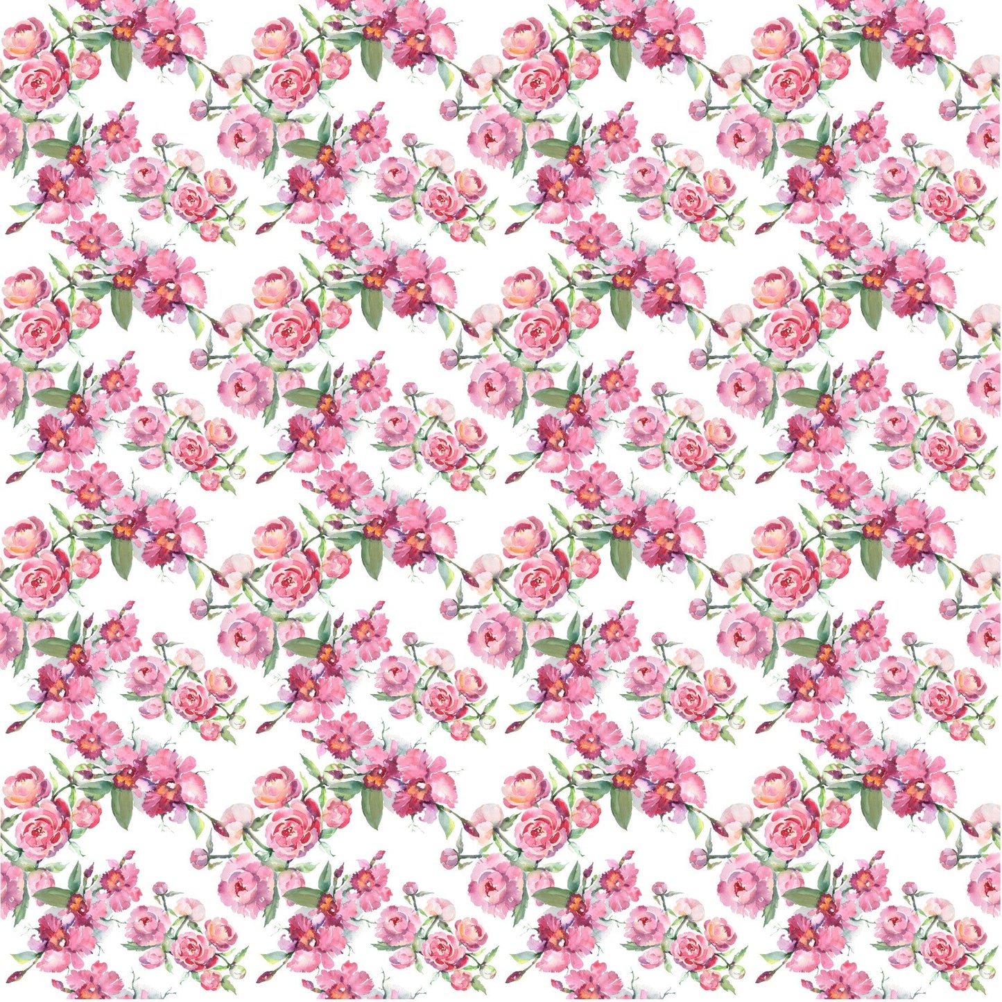 Peony Bouquet - Adhesive Vinyl Sheets