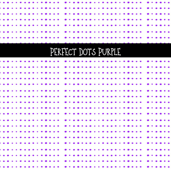 Perfect Doodle Dots UV DTF Decal sheets 6 colors
