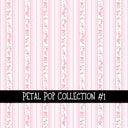 Petal Pop Collection vinyl sheets 12 Patterns to choose from