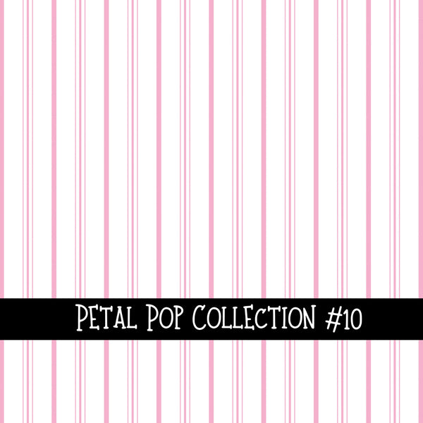 Petal Pop Collection vinyl sheets 12 Patterns to choose from