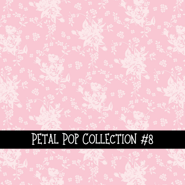Petal Pop Collection vinyl sheets 12 Patterns to choose from