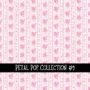 Petal Pop Collection vinyl sheets 12 Patterns to choose from