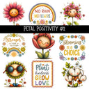 Petal Positivity UV DTF Decal sheets 2 to choose from