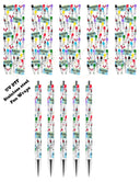 Phlebotomy Life - UV DTF Stainless Pen wraps - set of 5