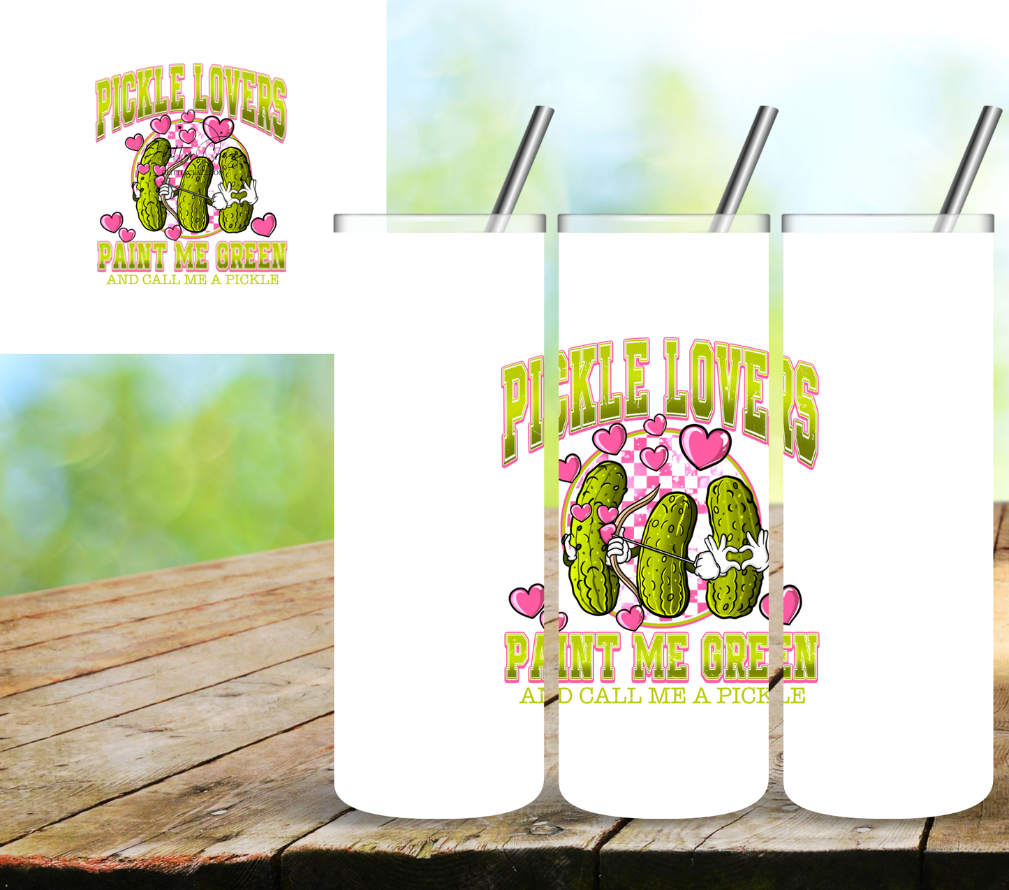 Pickle Lovers - UV DTF Decal