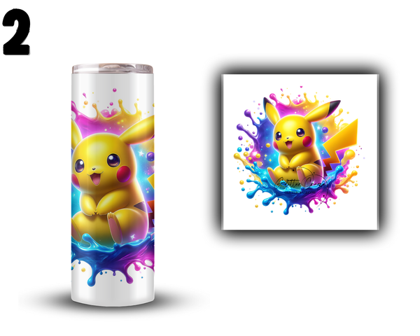 Pikachu - UV DTF decal