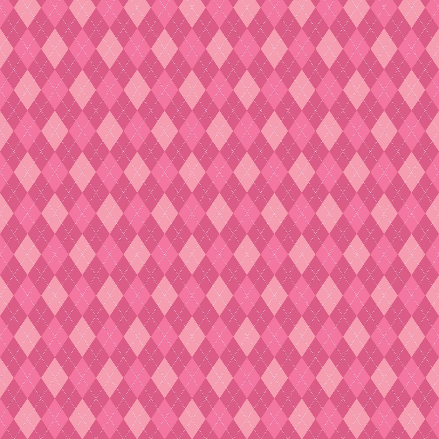 Pink Argyle - Adhesive Vinyl Sheets