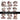 Pink Patchwork Cows Christmas UV Decal sheets 3 to choose from
