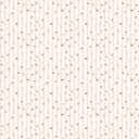 Pink Stripes And Gold Hearts - Adhesive Vinyl Sheets