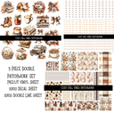 Cozy Fall vibes - Doodle Patchwork Set
